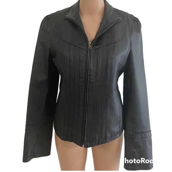 Guess Jacket Leather For Women - Picture 1 of 14